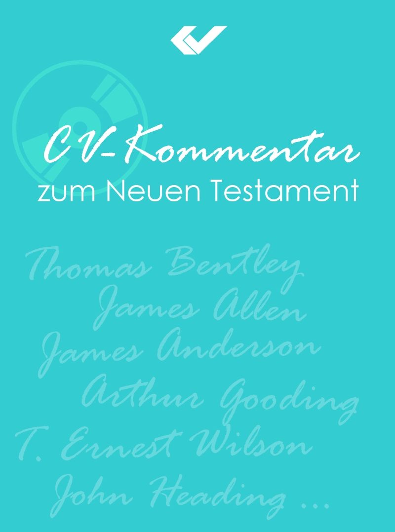 CV-Kommentar zum Neuen Testament - CD