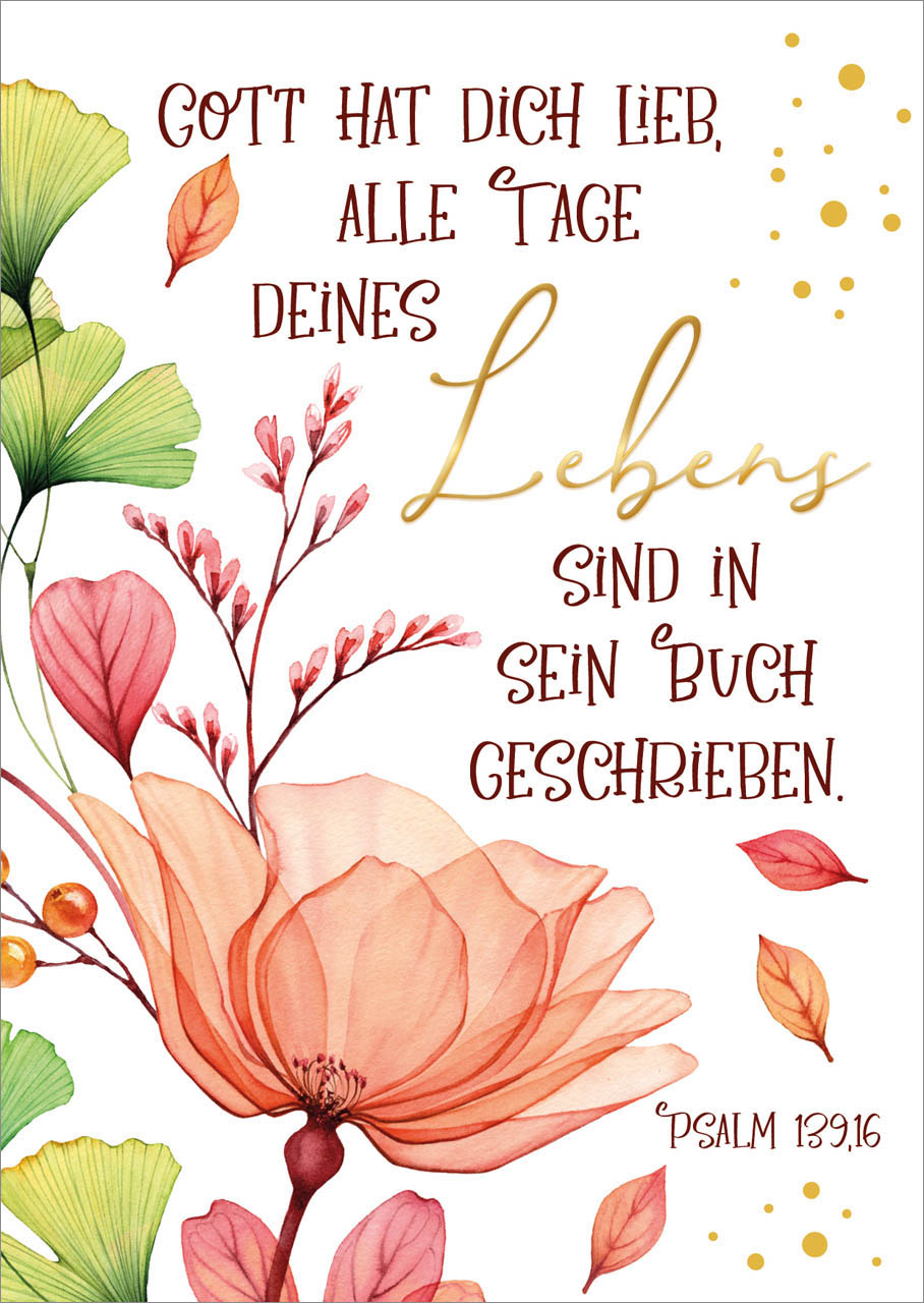 Postkarte Tage deines Lebens Lovely GF