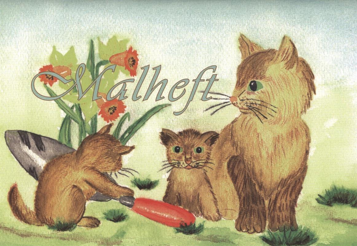 Malheft_Katze Malheft - Katze