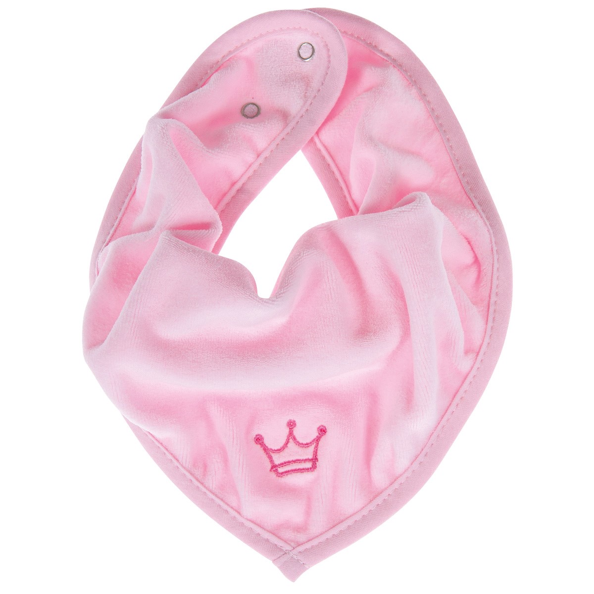 Baby Bandana - Krönchen (rosa)