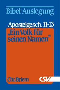 Ein-VOlk-f-r-seinen Ein Volk für seinen Namen - Apostelgeschichte 11-13