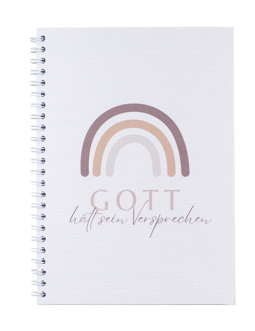 Gott hält sein Versprechen - DIN A5 Ringbuch für Notizen Gott hält sein Versprechen - DIN A5 Ringbuch für Notizen