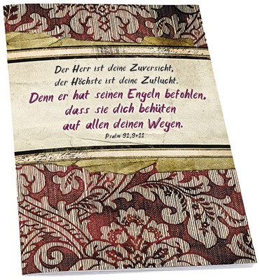 Notizheft -  Der Herr ist deine Zuversicht