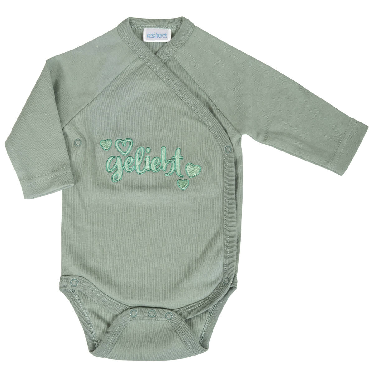 Baby-Body - geliebt, salbei 