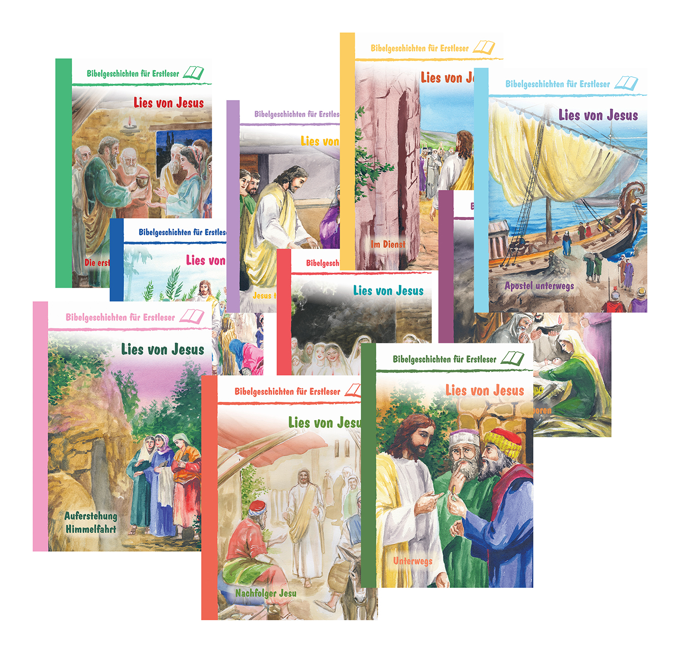 Lies von Jesus 10 Bücher im Set