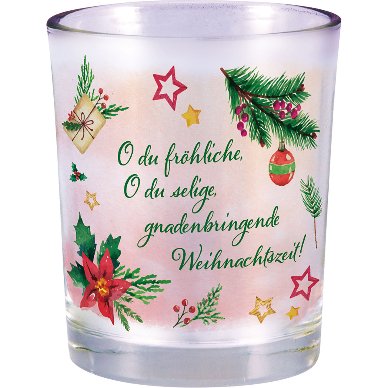 Teelichthalter - O du fröhliche