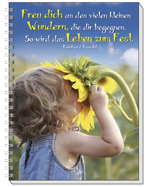 Memo A6 - Freu dich an den kleinen Wundern