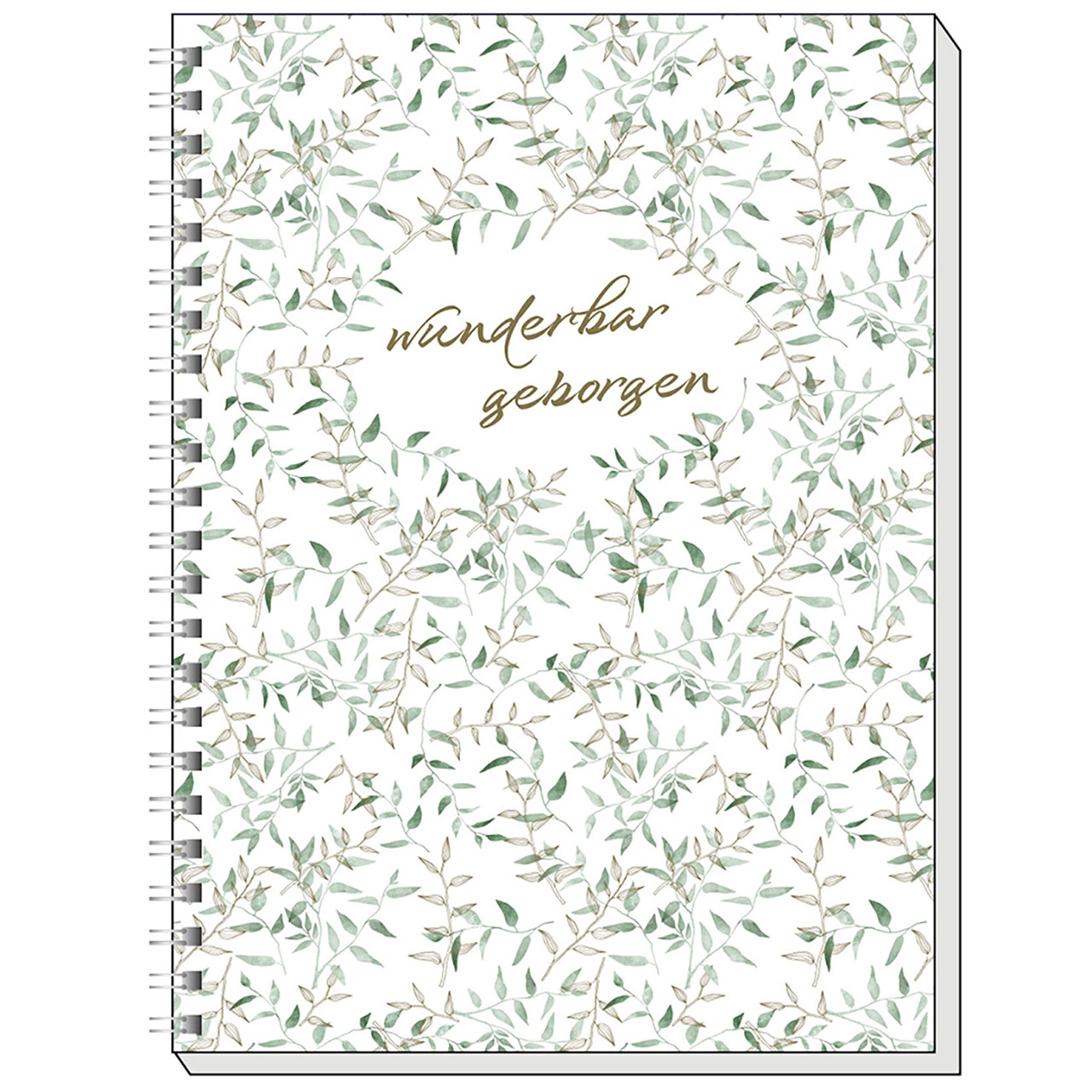 Notizbuch A5 - Wunderbar geborgen Notizbuch A5 - Wunderbar geborgen