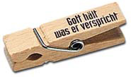 Holzklammer