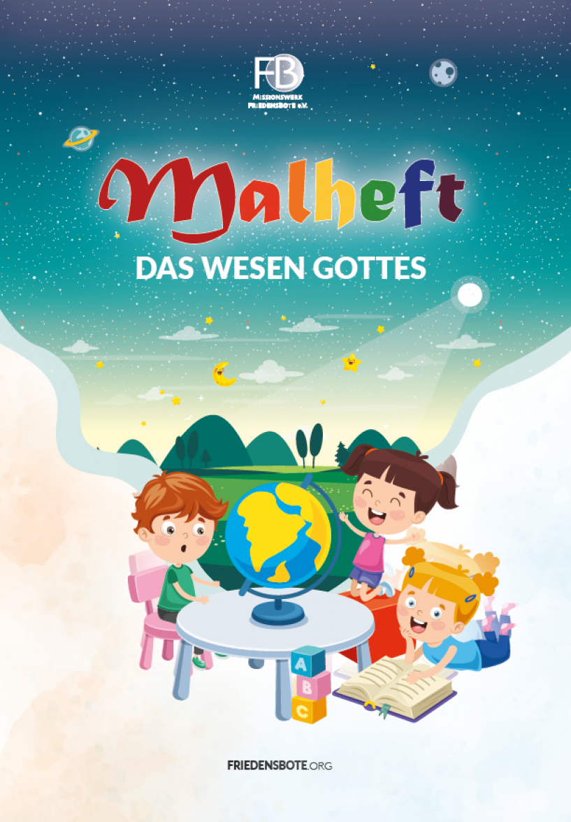Malbuch-2020-f Malheft - Das Wesen Gottes, Evangelistisches Malheft für Kinder