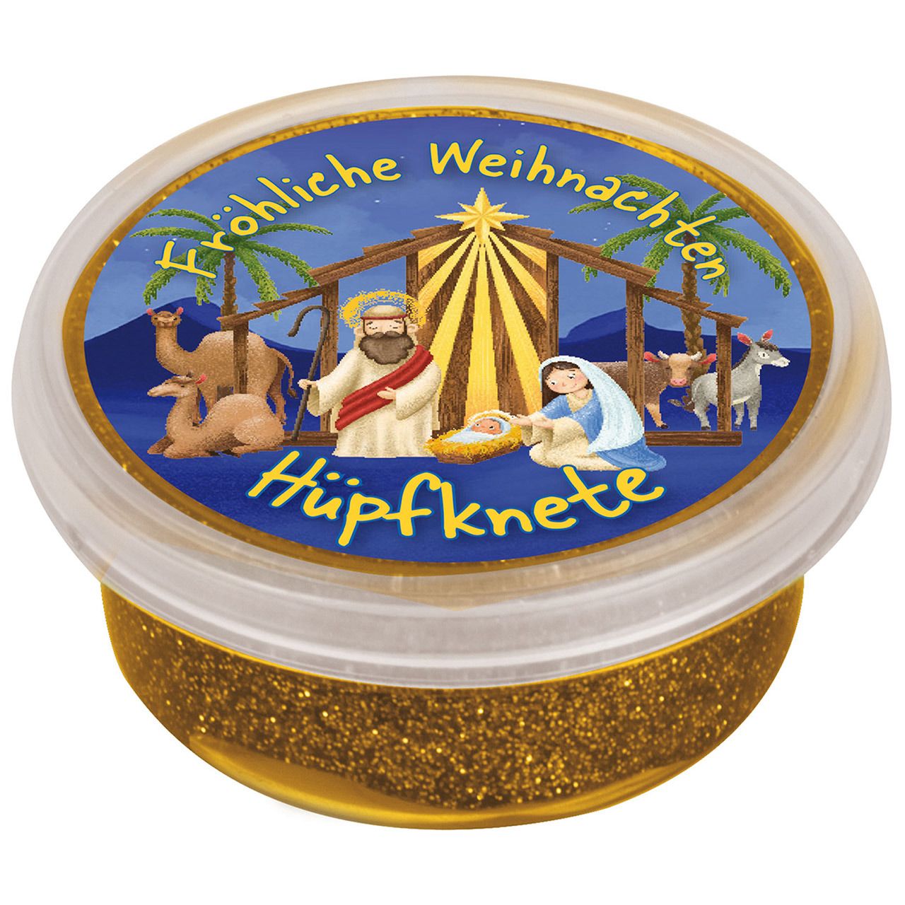 Hüpfknete - Fröhliche Weihnachten Hüpfknete - Fröhliche Weihnachten