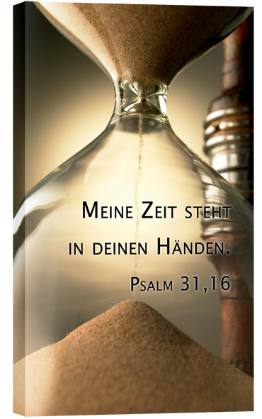 Leinwandbild - Sanduhr