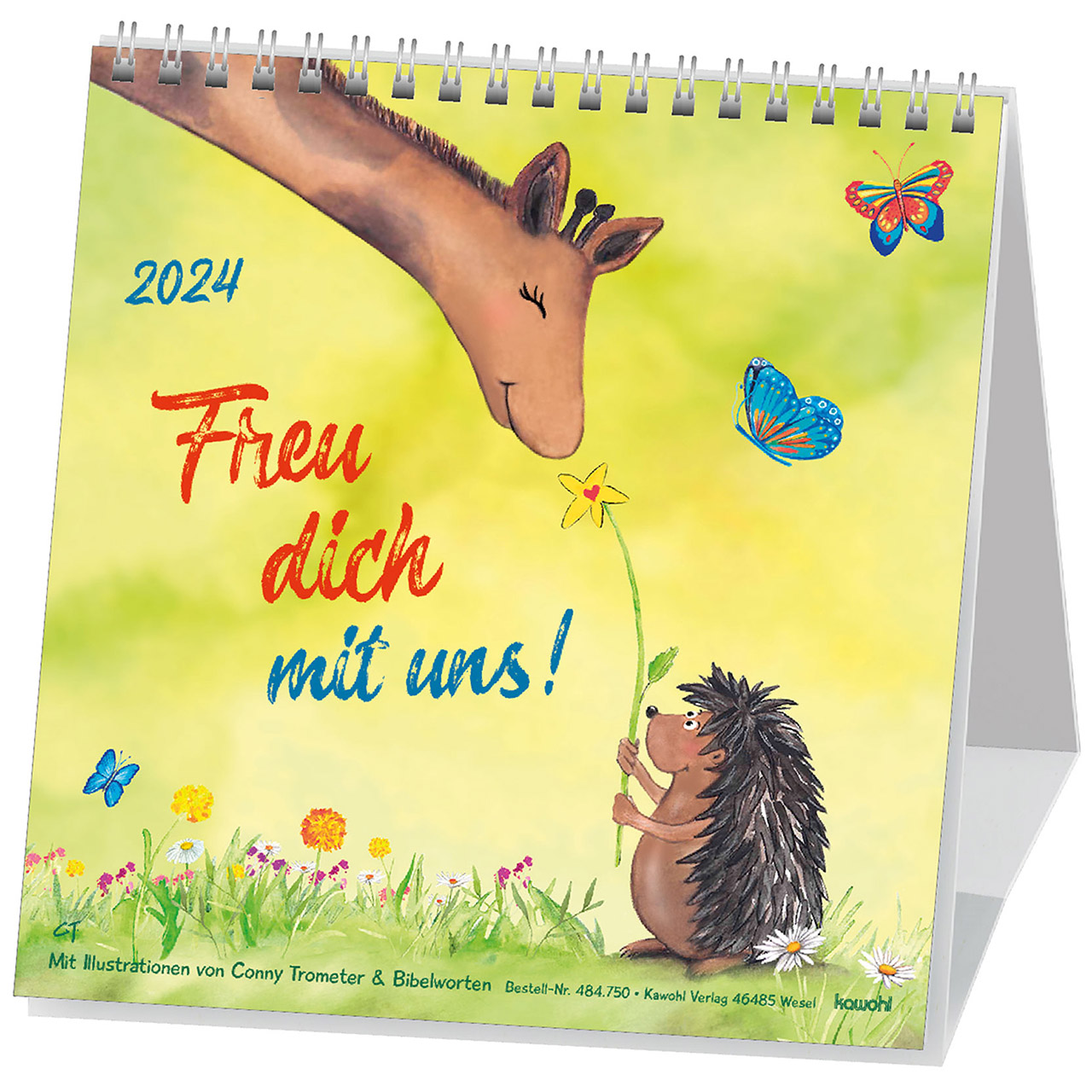 Aufstellkalender 2024 - Freu dich mit uns!