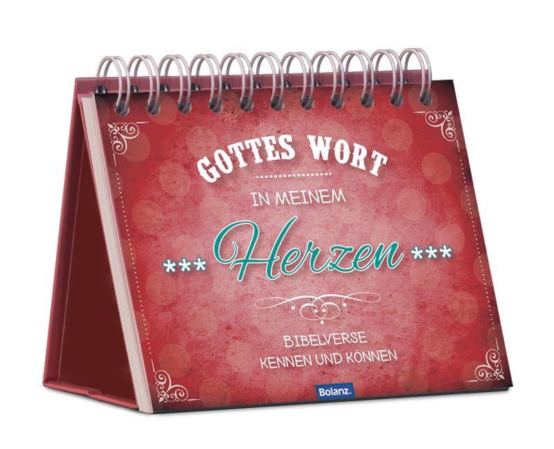 Aufstellbuch - Gottes Wort in meinem Herzen