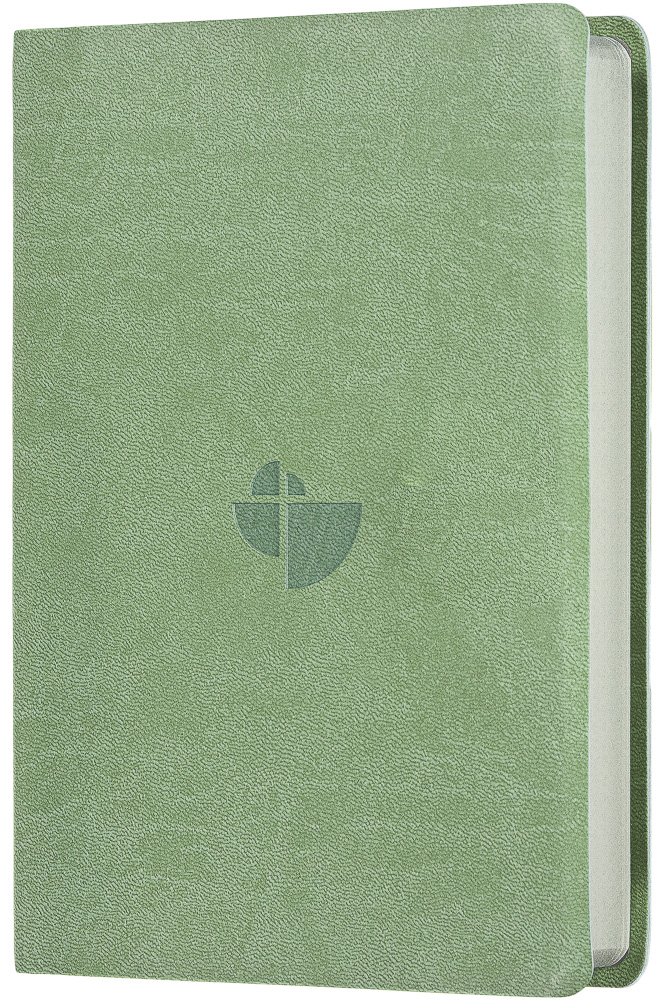 Schlachter 2000 Bibel - Taschenausgabe - PU-Einband, oliv