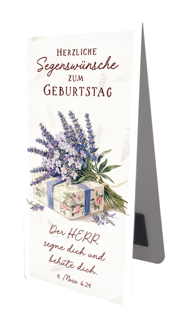 Magnetlesezeichen - Lavendel Magnetlesezeichen - Lavendel