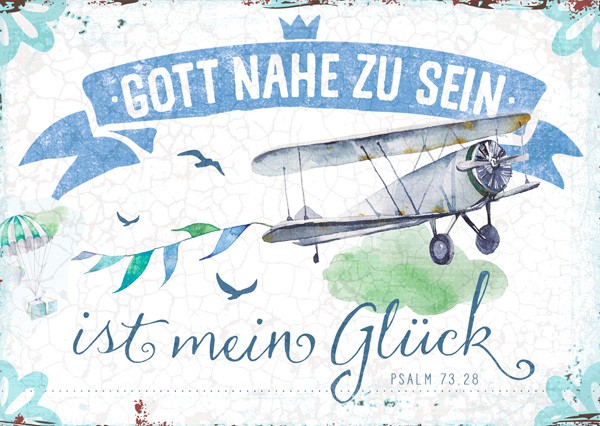 Postkarte - Mein Glück