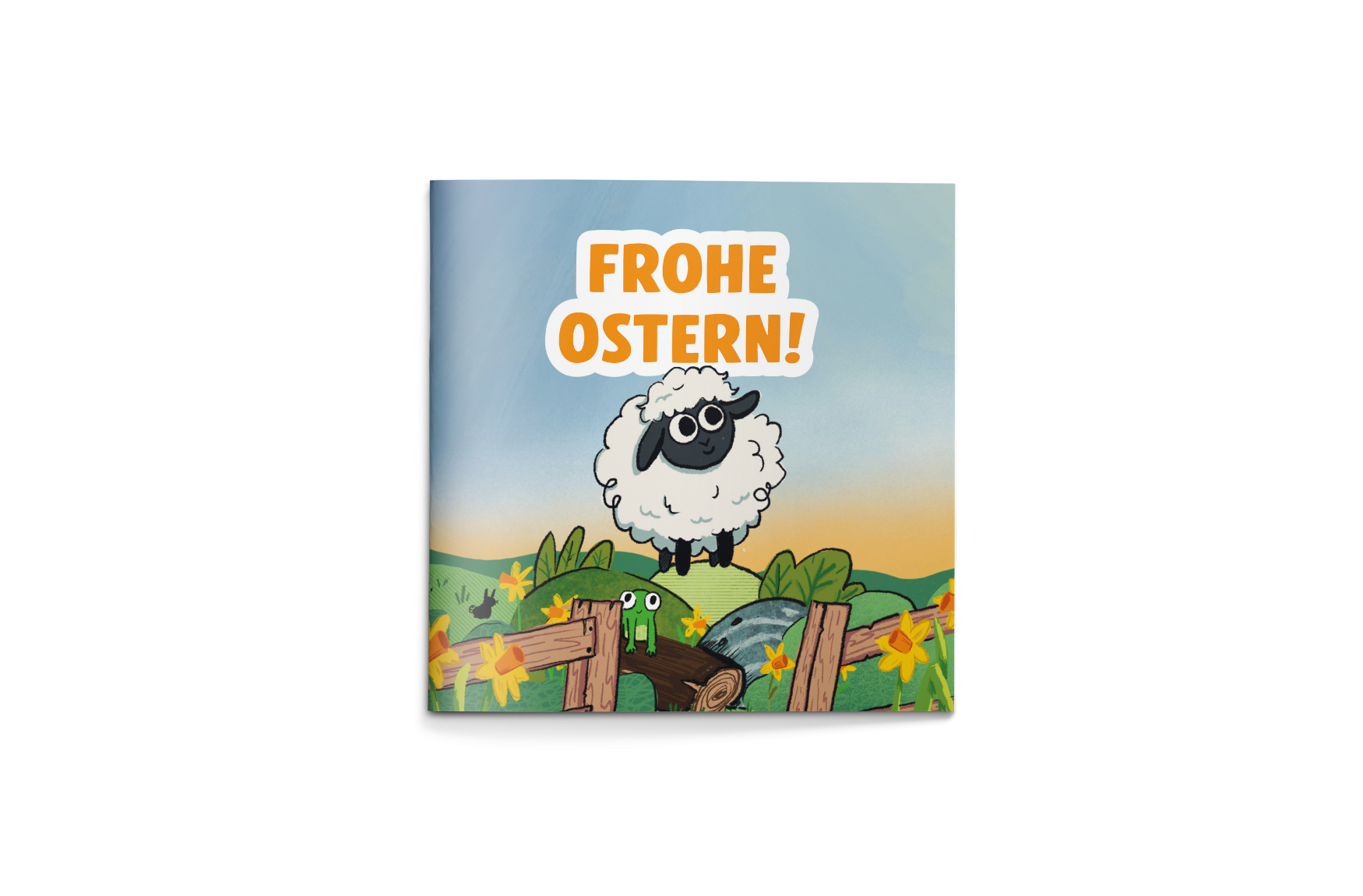 Frohe Ostern - Verteilheft