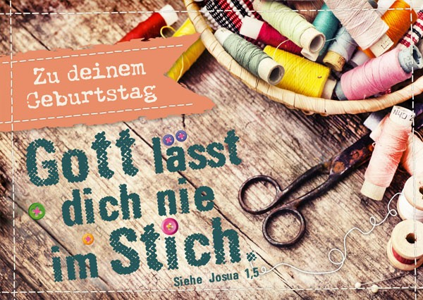 Postkarte-Gott-l-sst-nie-im-Stich-9059 Postkarte - Gott lässt nie im Stich
