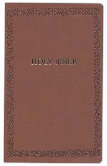 NKJV - Imitation Leather, Brown - Soft Touch