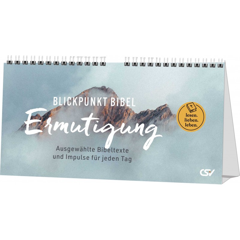 Blickpunkt Bibel - Ermutigung - Dauerkalender Blickpunkt Bibel - Ermutigung - Dauerkalender