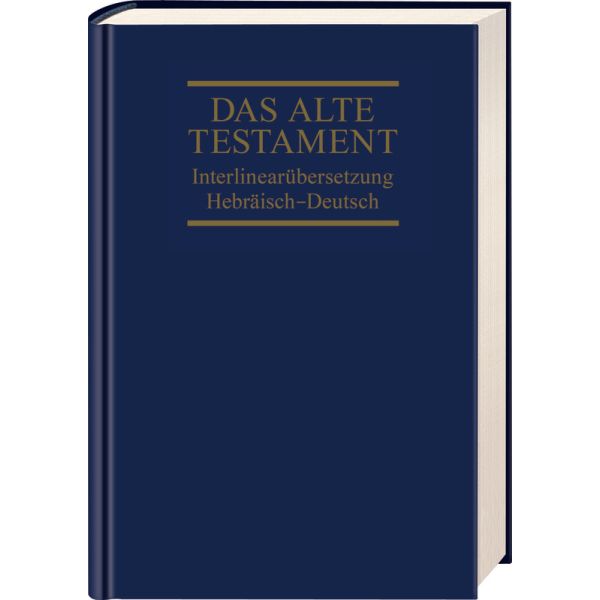 Interlinearübersetzung AT1, hebräisch/deutsch
