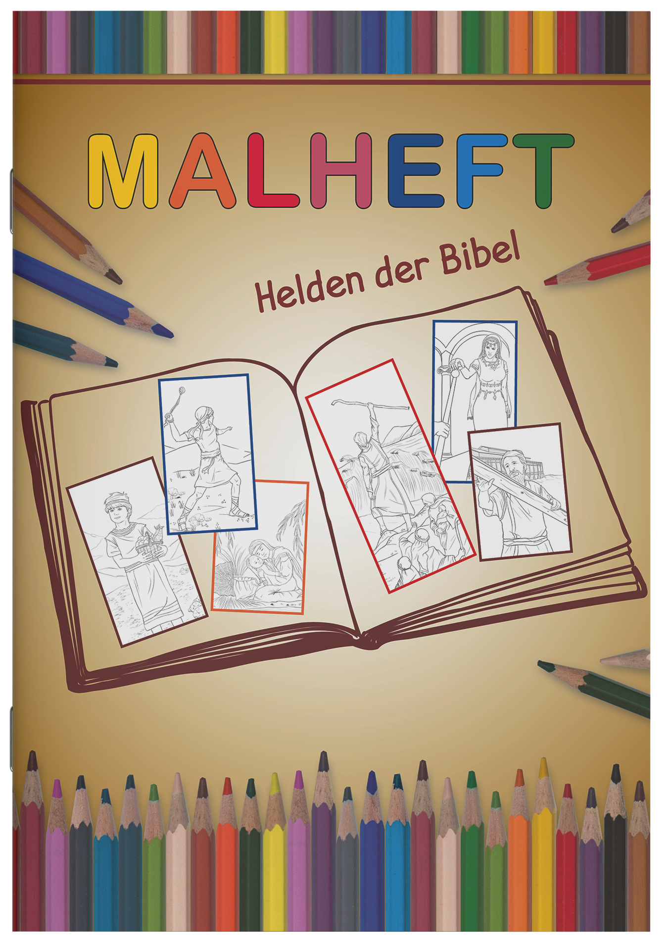 Malheft - Helden der Bibel Malheft - Helden der Bibel
