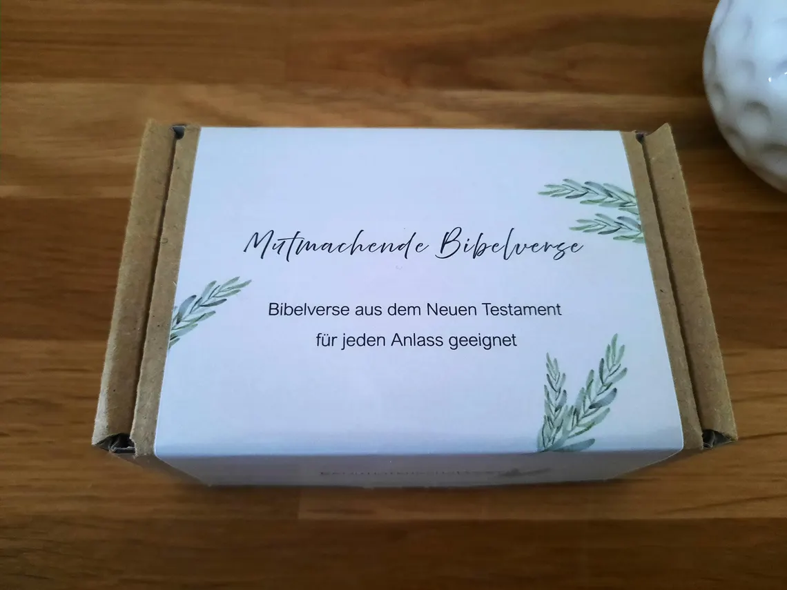 Mutmachende Bibelverse aus dem NT - Set
