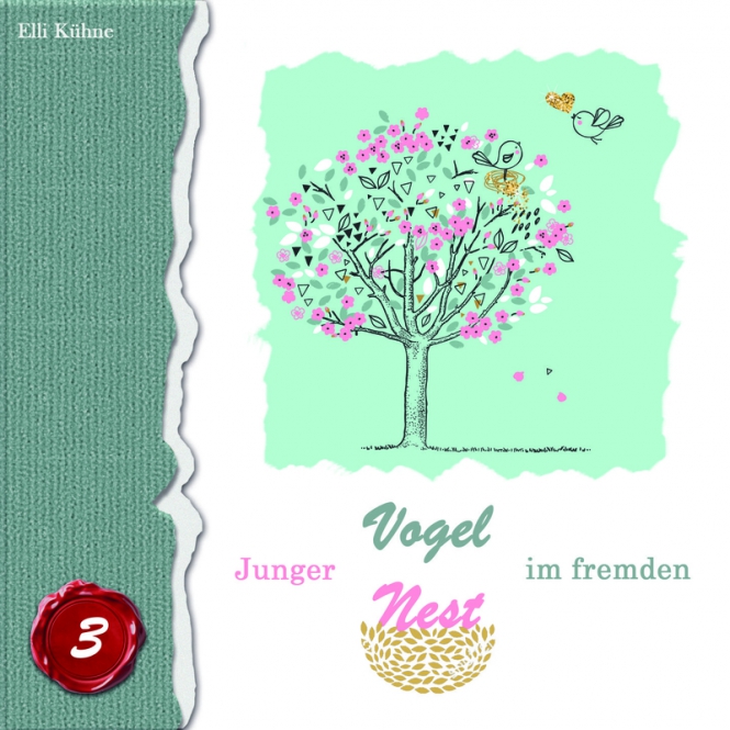 Junger Vogel im fremden Nest