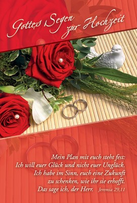 GK-Gottes-Segen-zur-Hochzeit Faltkarte - Gottes Segen zur Hochzeit