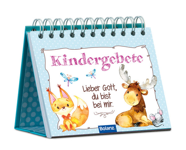 Postkartenaufstellbuch - Kindergebete