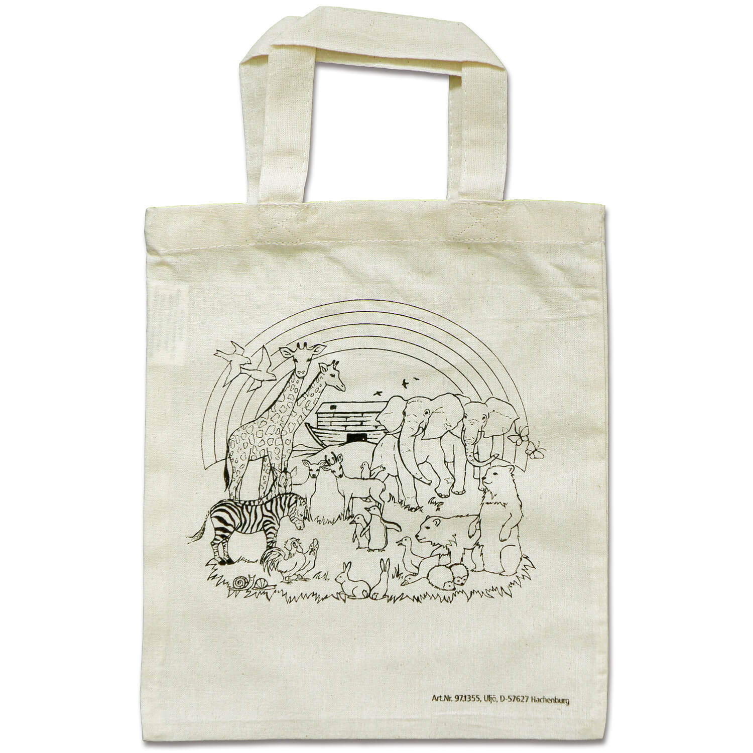 Baumwolltasche-1355-BW-TascheCG7WrYbkuCOko Baumwolltasche - Arche Noah