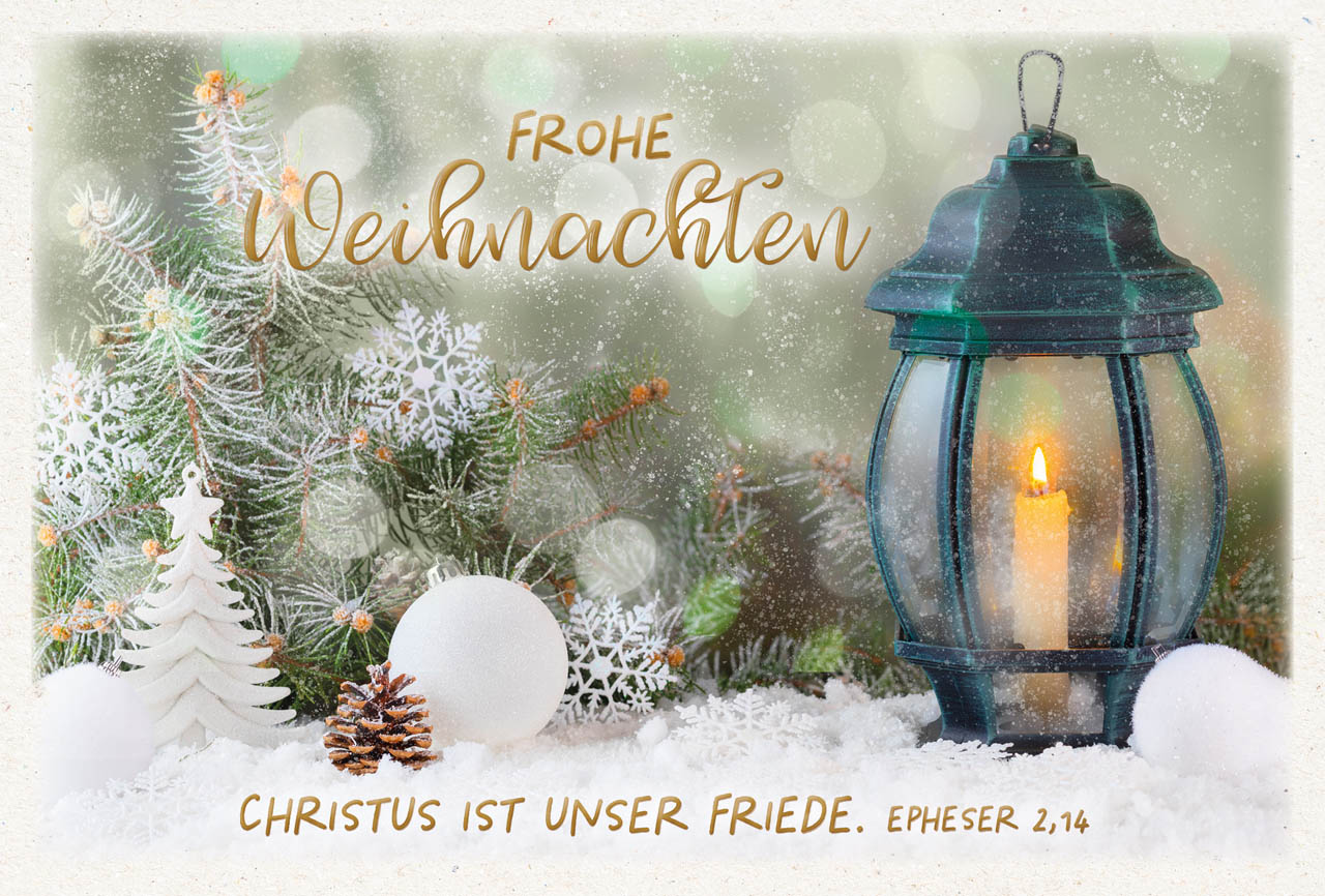 Postkarte WH Christus ist unser Friede GF Postkarte WH Christus ist unser Friede GF