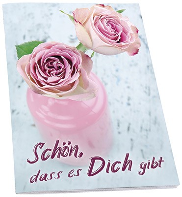 Notizheft -  Schön, dass es Dich gibt