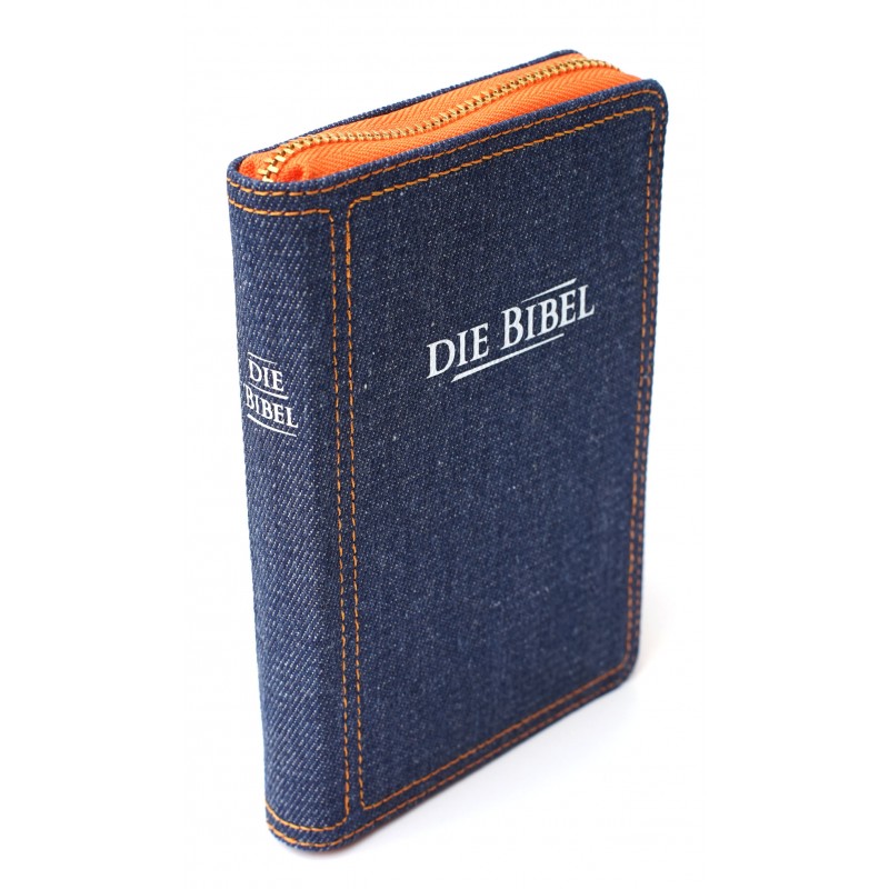 Elberfelder Pocketbibel, Jeans mit Reißverschluß