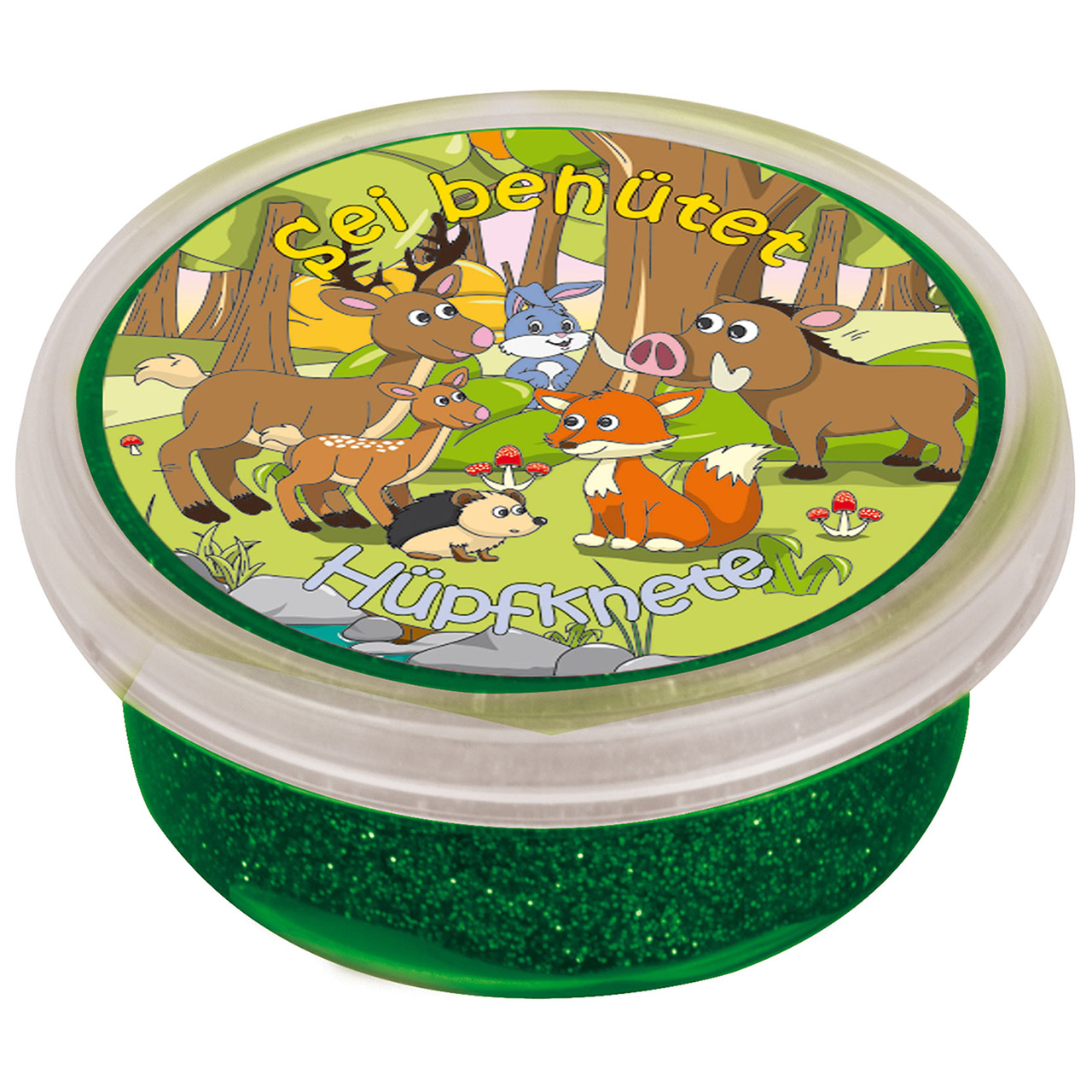 Hüpfknete - Sei behütet, Waldtiere