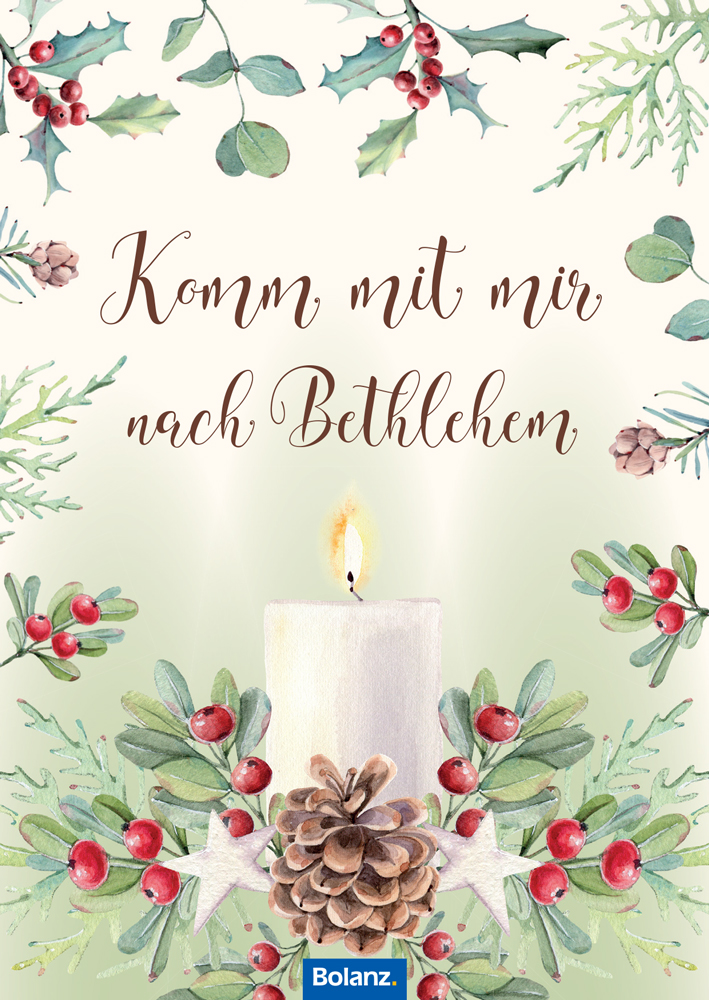 Grußheft - Kommt mir nach Bethlehem