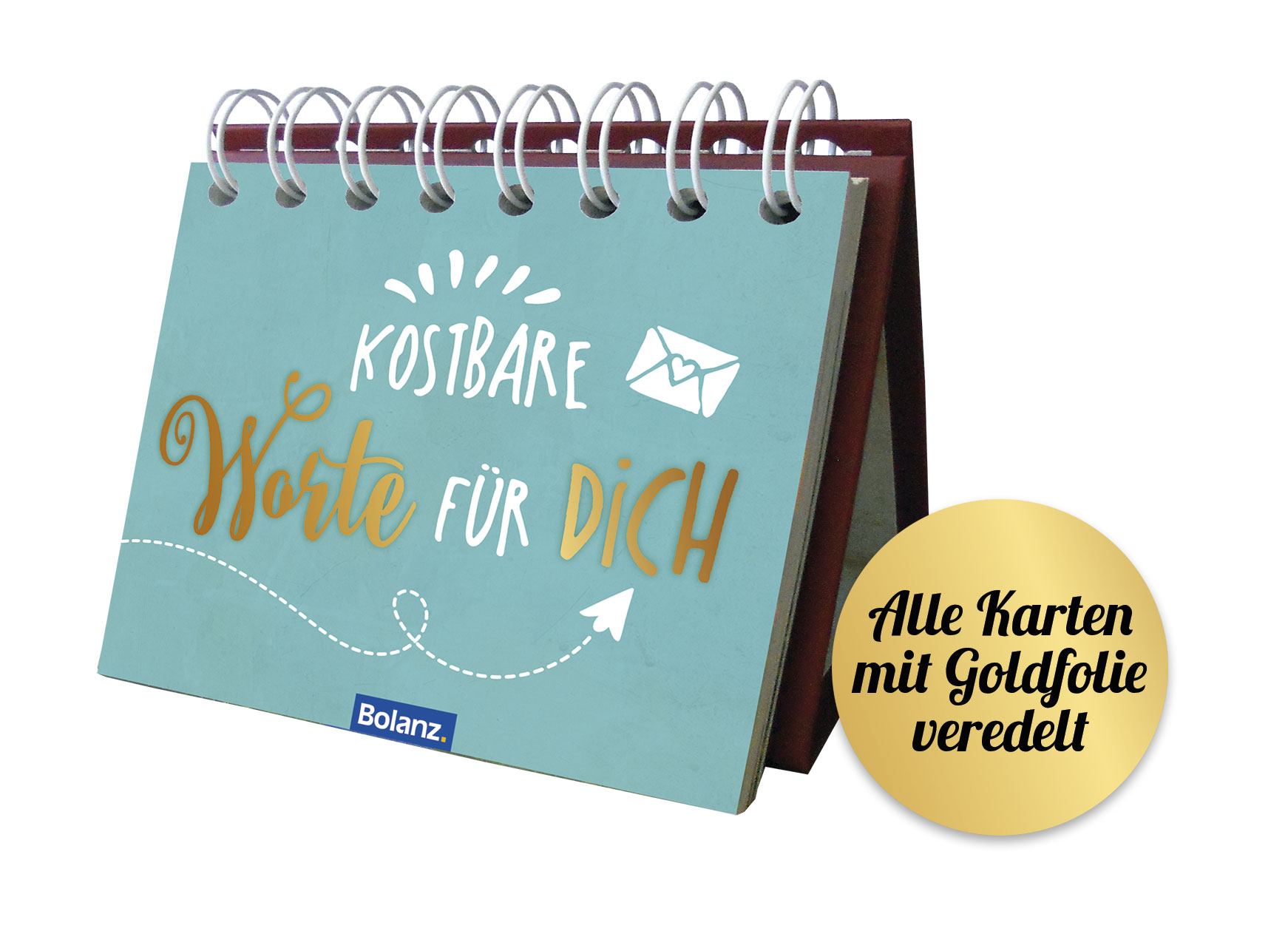 Postkartenaufstellbuch - Kostbare Worte für Dich
