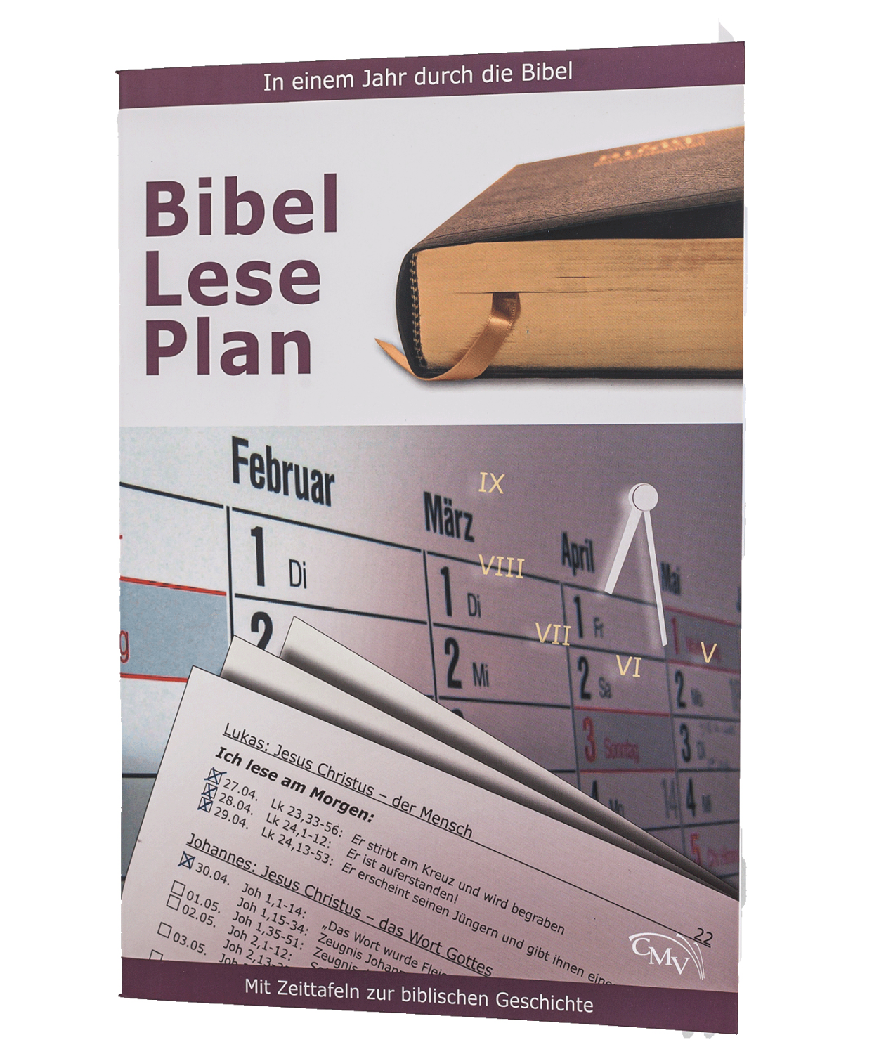 Bibelleseplan - in einem Jahr durch die Bibel