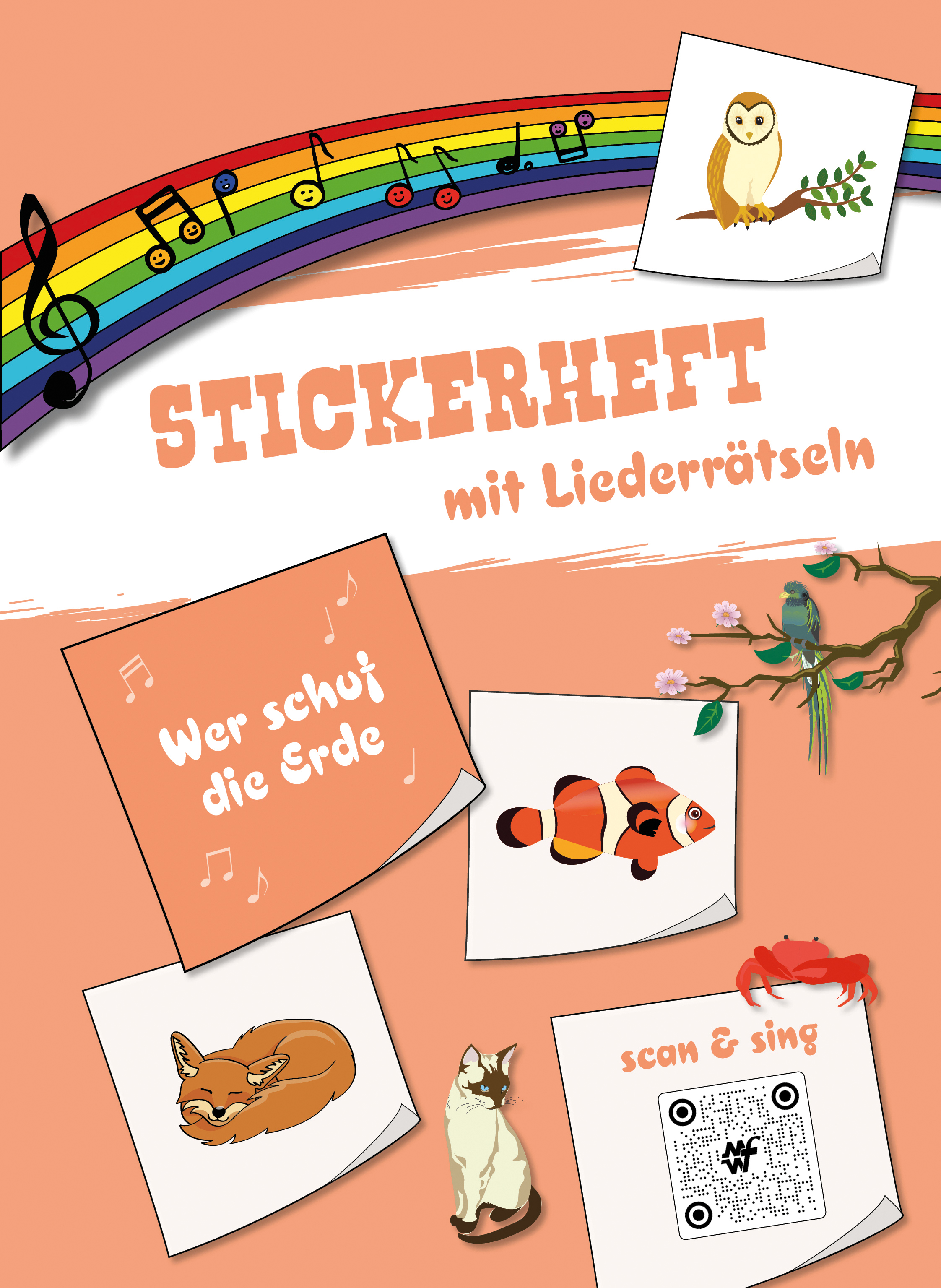 Stickerheft - Wer schuf die Erde