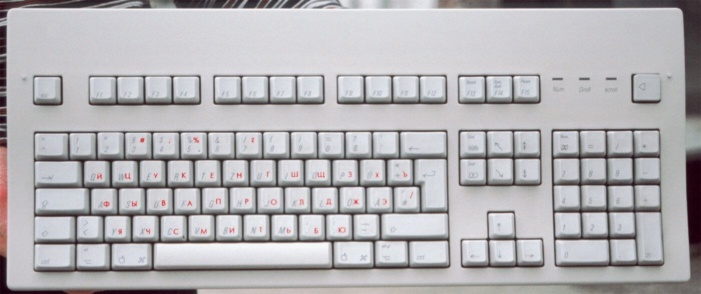 Русские буквы для клавиатуры компютера