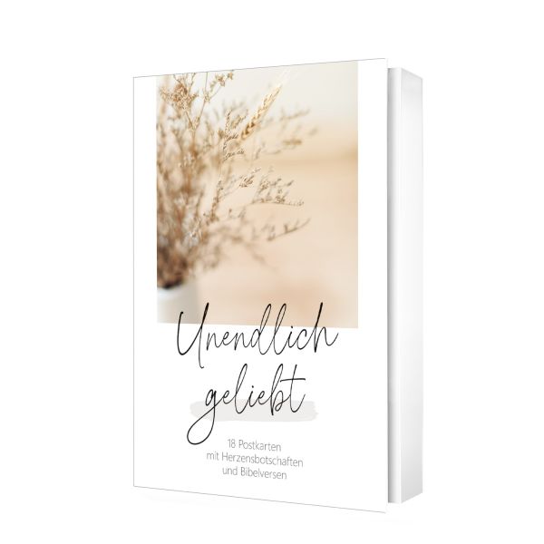 Postkartenset - unendlich geliebt