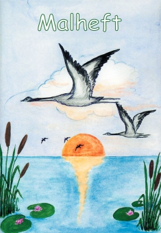 4964_0 Malheft "Kranich"