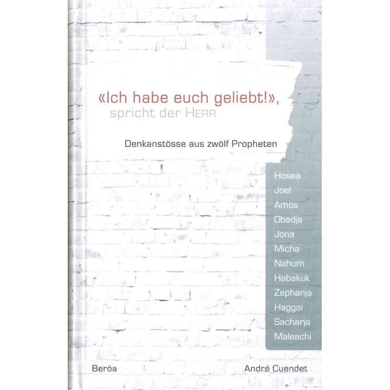 Ich habe euch geliebt! Ich habe euch geliebt!