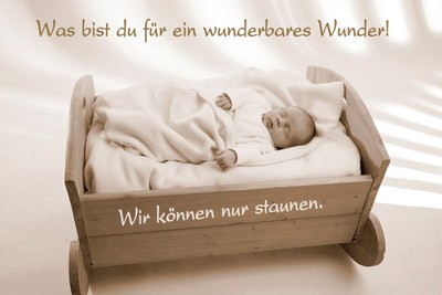 Faltkarte - Was bist du nur