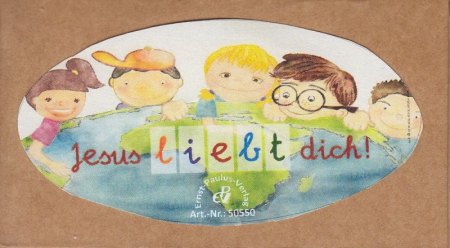 Wachsmalstifte-Set - Jesus liebt dich