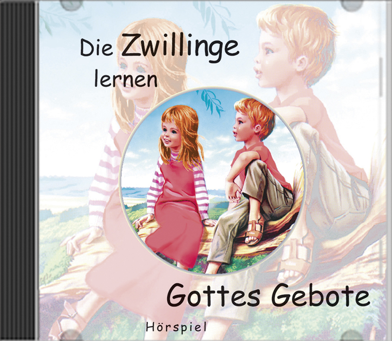 Die Zwillinge lernen Gottes Gebote