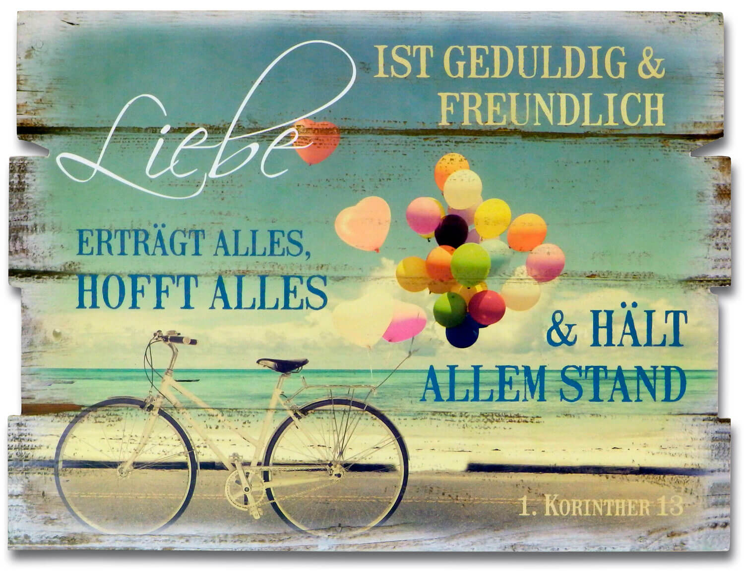 Wandbild - Liebe ist geduldig ...