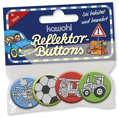 Reflektor-Buttons-f-r-Jungen907902025 Reflektor-Buttons für Jungen