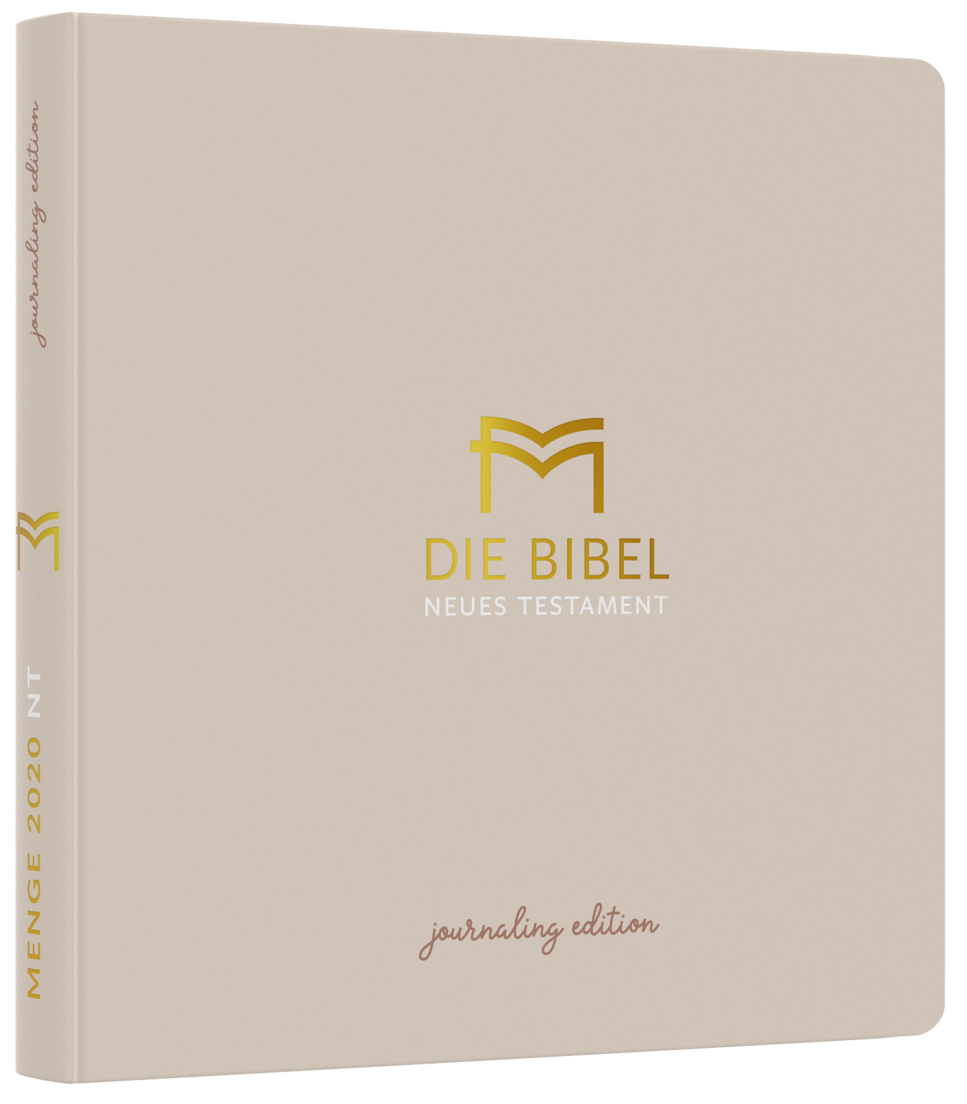 Menge 2020 (Bibel) NT – Journaling Edition, Umschlag, Beige